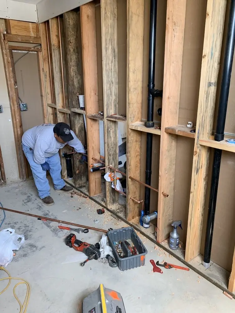 Commercial rough-in plumbing for Trenchless Sewer Repair in Poplar Pines
